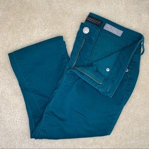 Aeropostale High Waisted Jeggings [Blue Green]